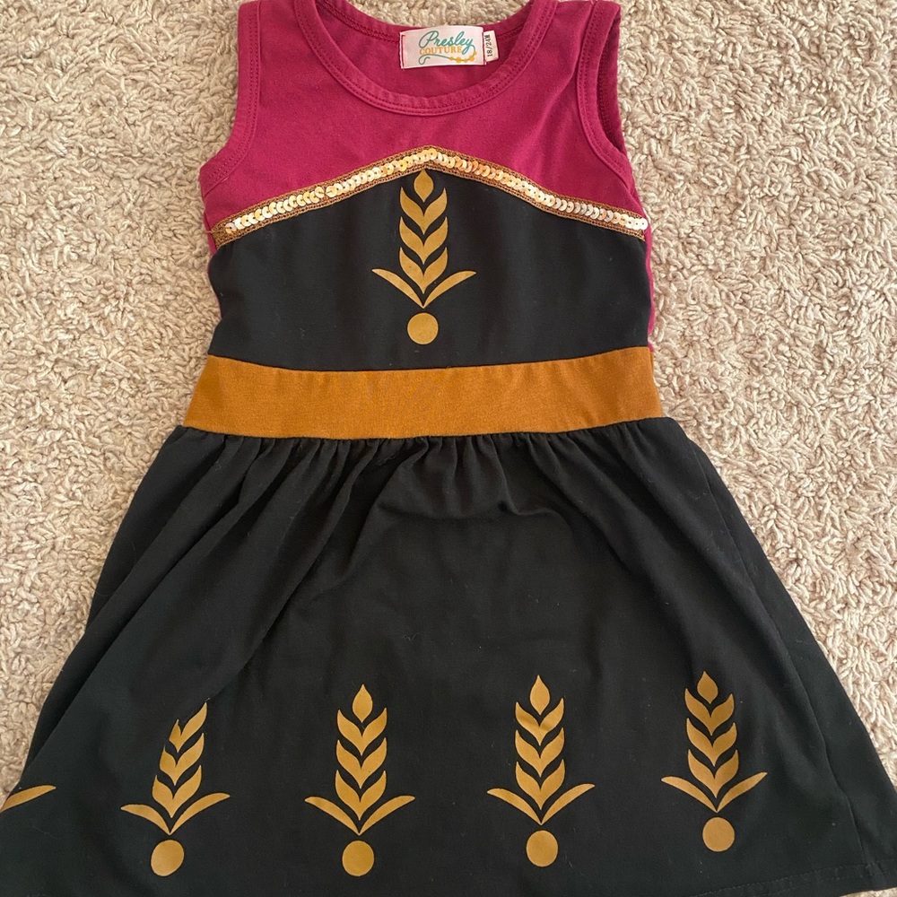 Magenta Sister Ice Princess Presley Couture Dress. Size 18/24 but runs big.